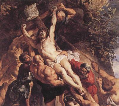 Peter Paul Rubens The Raishing of the Cross (mk01) china oil painting image